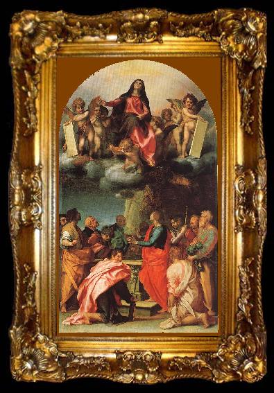 framed  Andrea del Castagno Assumption of the Virgin, ta009-2
